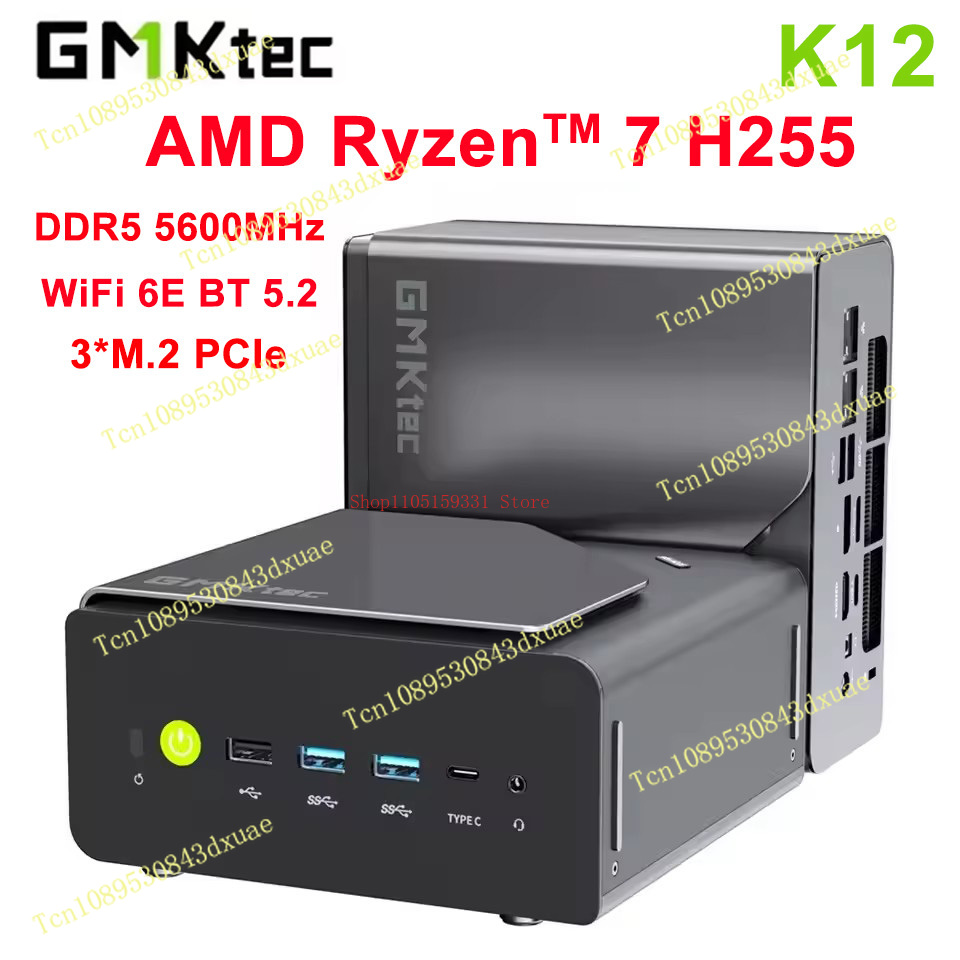 Nvme Ssd - GMKtec NcuBox K12 MİNİ BİLGİSAYAR Ryzen