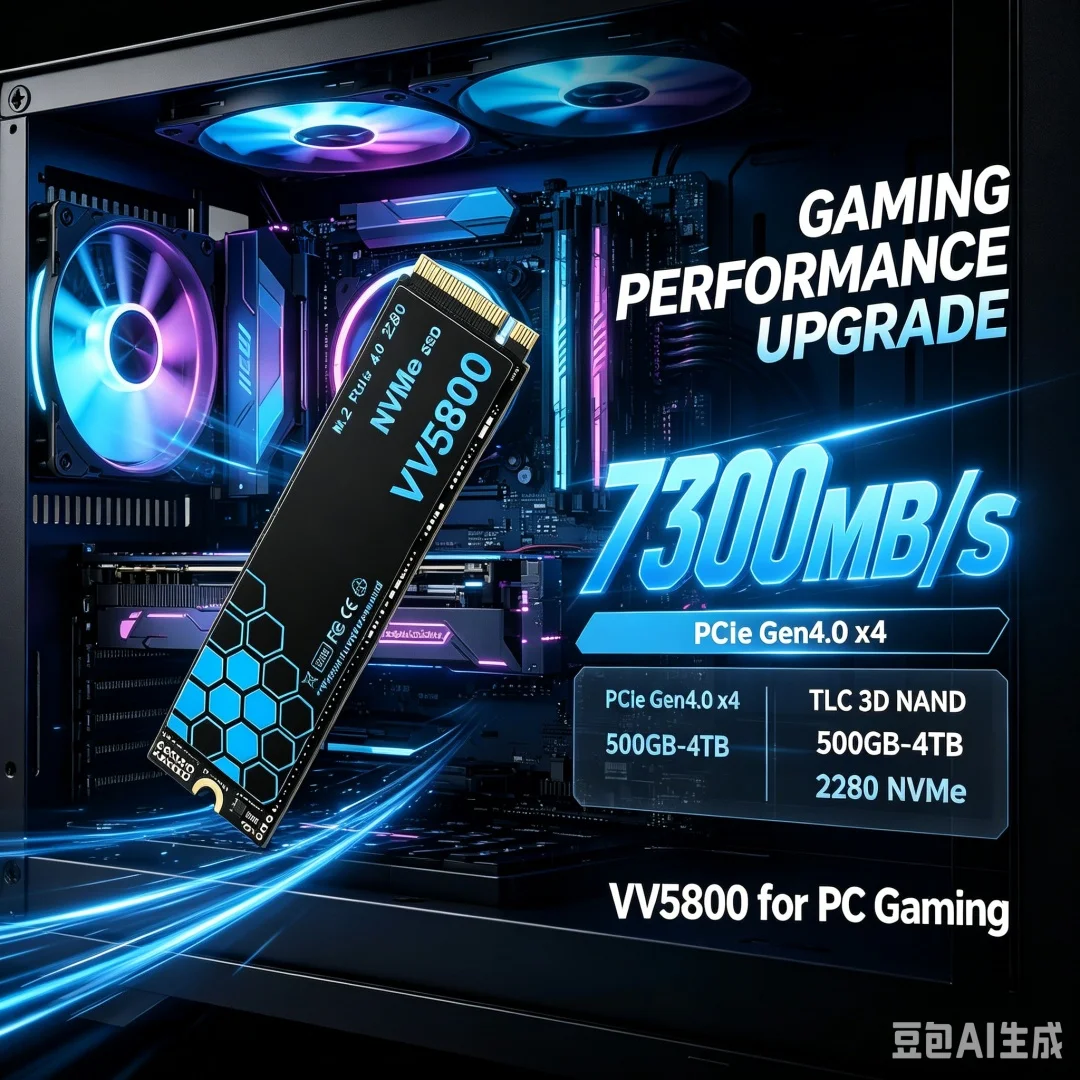 VV5800 SSD NVMe M.2 7300MB/s D - Ssd 500Gb incelemesi ve fiyatı