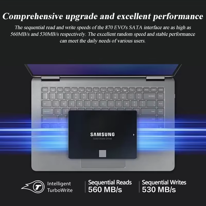 SAMSUNG SSD 870 Evo 2,5'' SATA - Samsung Ssd incelemesi ve fiyatı