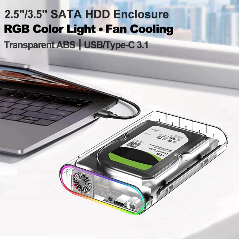 3.5IN HDD/SSD Muhafazası Şeffa - External Ssd incelemesi ve fiyatı