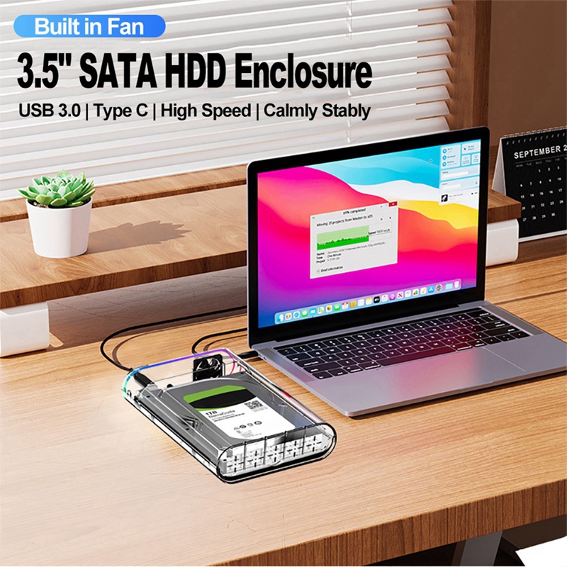 3.5IN HDD/SSD Muhafazası Şeffa - External Ssd incelemesi ve fiyatı