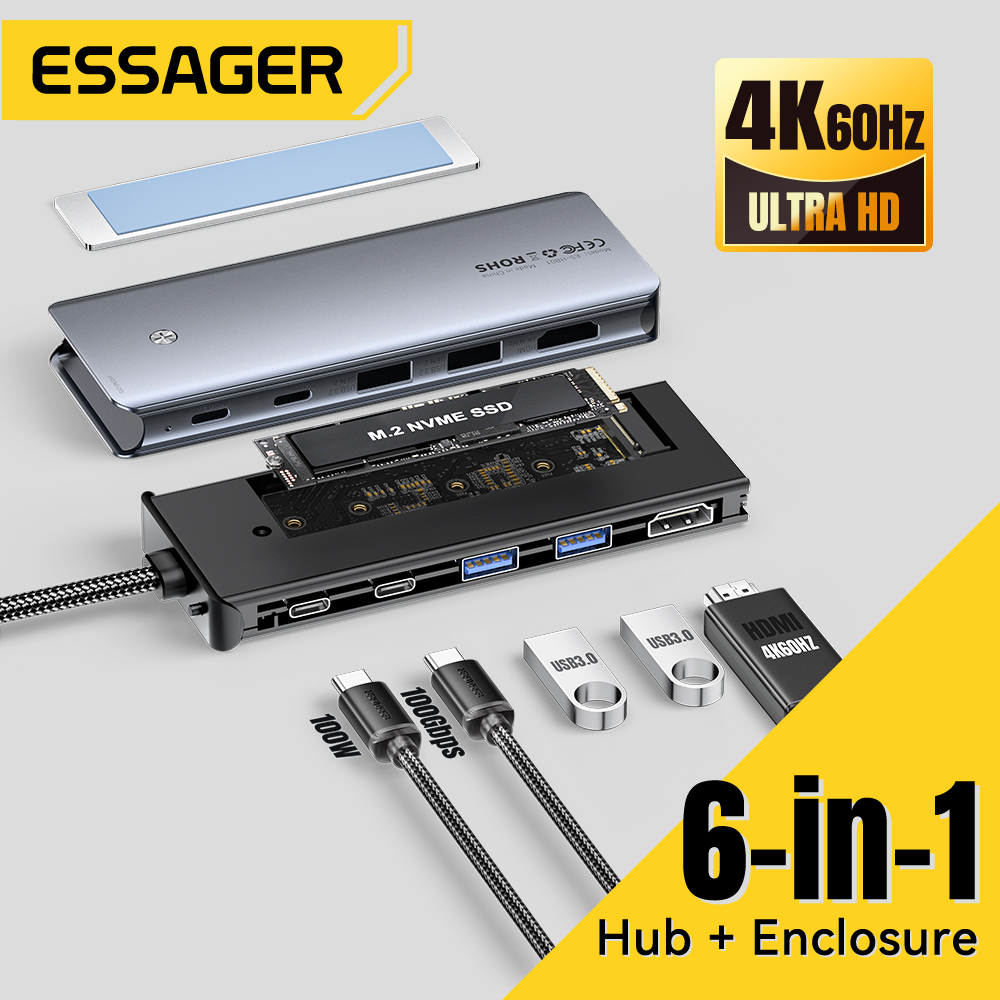 Essager USB C Hub M.2 SSD Sabi - Ssd Hard Drive incelemesi ve fiyatı