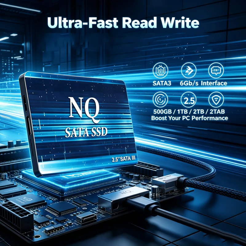 NQ 2,5 İnç SATA III Dahili SSD - Ssd 500Gb incelemesi ve fiyatı