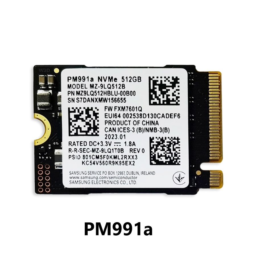 Samsung M.2 2230 SSD PM991a 1T - Samsung Ssd incelemesi ve fiyatı
