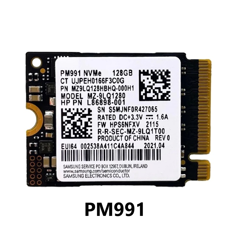 Samsung M.2 2230 SSD PM991a 1T - Samsung Ssd incelemesi ve fiyatı